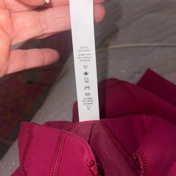 Lululemon Athletica Define Womens  Jacket Luon in Pome Size 10 Pink Rare New - Picture 14 of 15